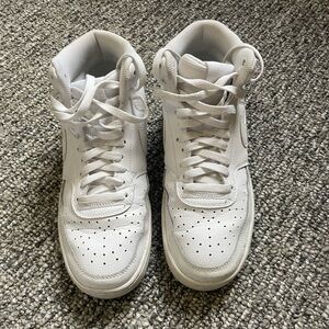 White Nike Court Vision